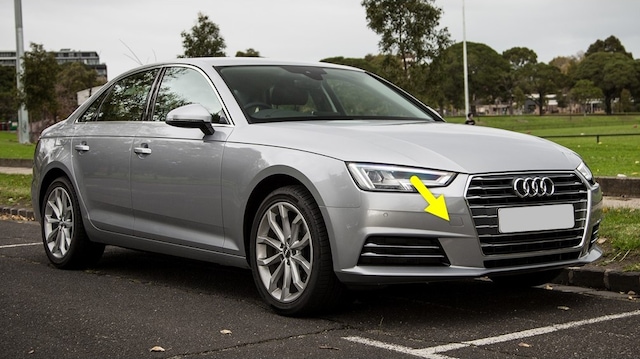 Audi A4 2016-2020 Ön Tampon Çeki Çekme Demiri Kapağı 8W0807241