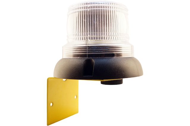Mesan Ø90 İkaz Lamba Xenon Çakar Buzzer L Montaj Beyaz 220vac Ms 708.4.220vac