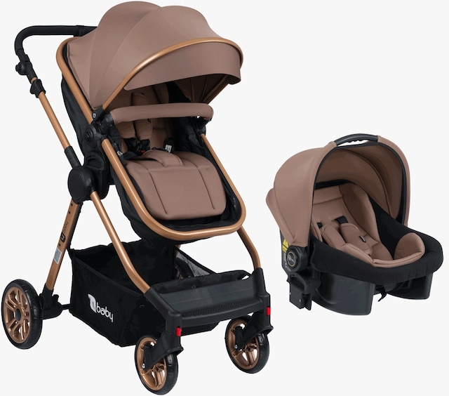 4 Baby Cool Gold Travel Bebek Arabası