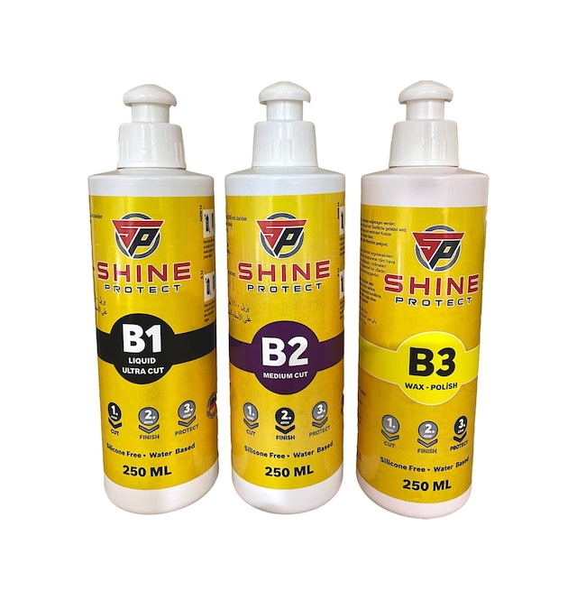 Shine Protect Pasta Cila Hare 3'lü Set Menşei Almanya 250 ml Set B1-B2-B3