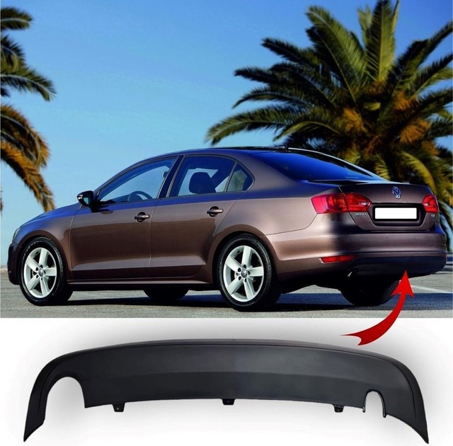 Vw Jetta 2011 2014 Arka Tampon Alt Spoyleri Plastik 5c6807433