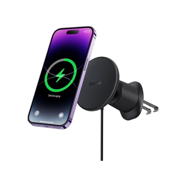 Baseus Cw01 15w Hızlı Kablosuz Araç Şarj Aleti Havalandırma Bölm