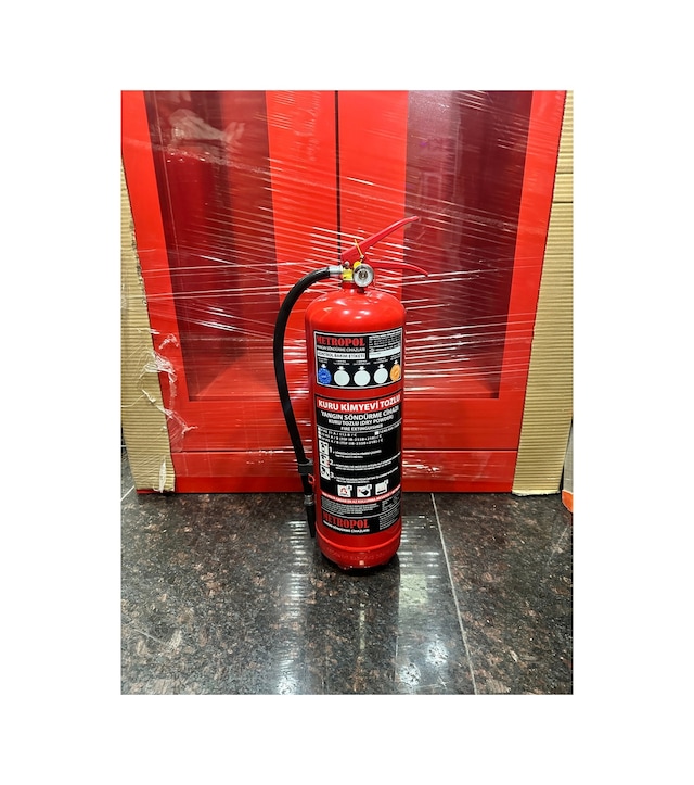 Özalev 6 Kg Kuru Kimyevi Tozlu Yangın Söndürme Tüpü - 124286839