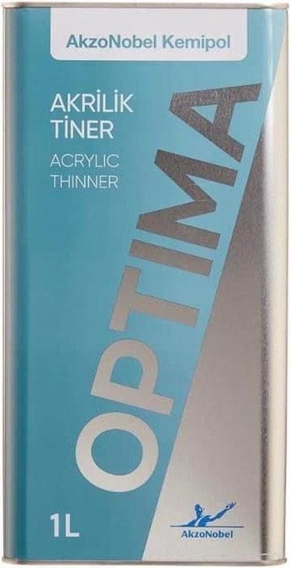Akzonobel Optima 2k Akrilik Tiner 1 Lt Yavaş