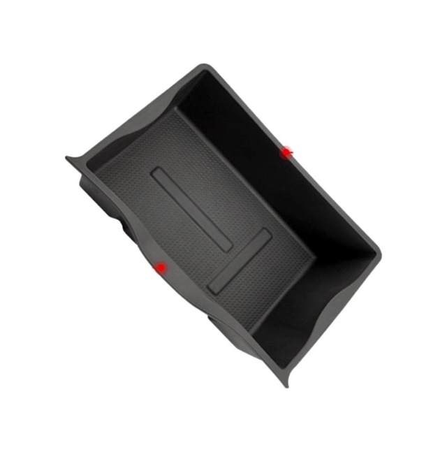 Polham Tesla Model Y İçin 35x23cm Koltuk Altı Saklama Kutusu, Şişe, Şemsiye, Ayakkabı İçin Organizer