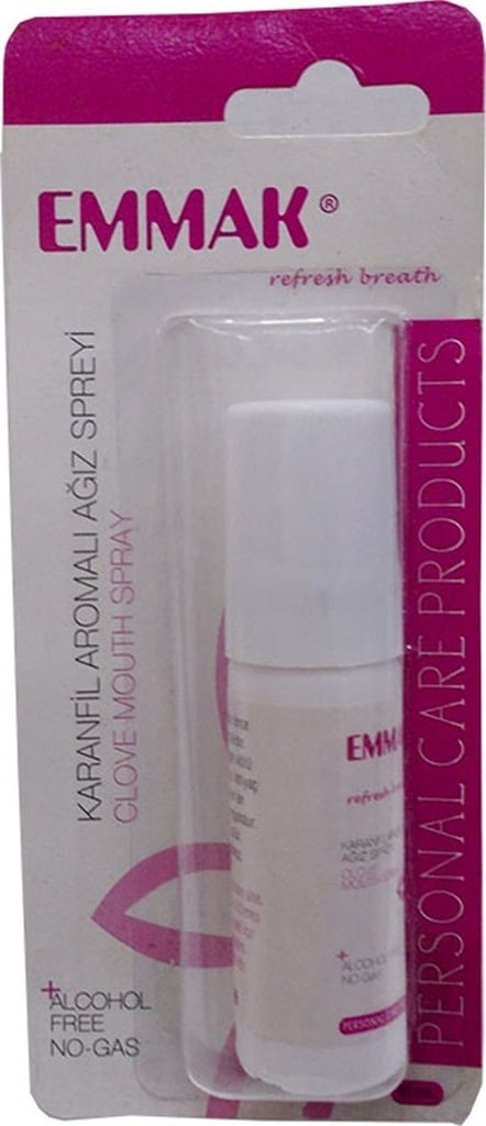 Emmak Karanfil Aromalı Alkolsüz Ağız Spreyi 15 ML
