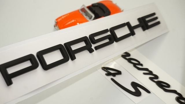 Porsche Panamera 4S Bagaj 3M 3D Abs Yazı Logo Amblem Seti (549167409)