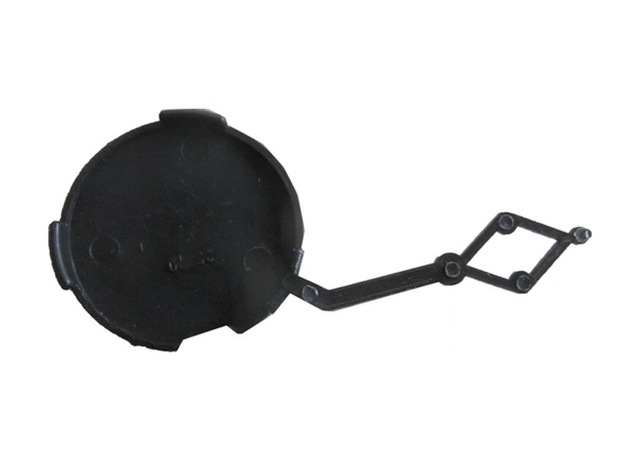 Citroen Berlingo 2024-2025 Arka Tampon Çeki Demiri Kapağı Siyah Oem No:9818325080