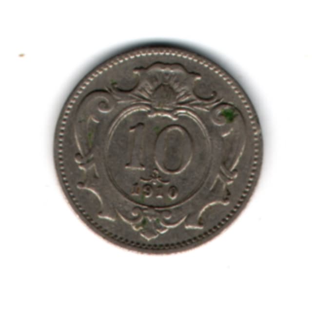 Avusturya Macaristan 10 Heller 1910 Mp2057