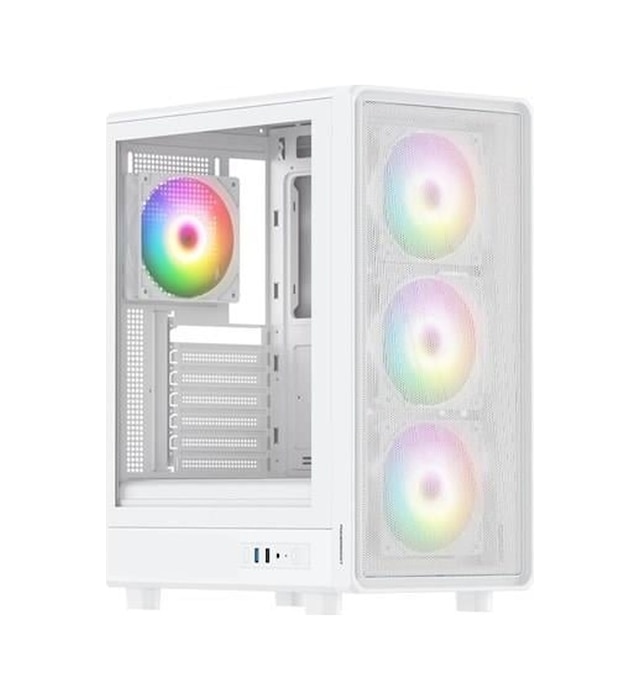 PowerBoost MID-TOWER PC White 650W PSU 80+ Bronze