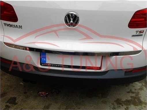 Volkswagen Tiguan Krom Bagaj Alt Çıta Formlu 2007-2015 Paslanmaz