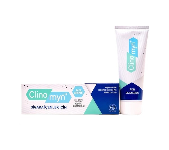 Clinomyn Sigara İçenler İçin Diş Macunu 5 x 75 ML