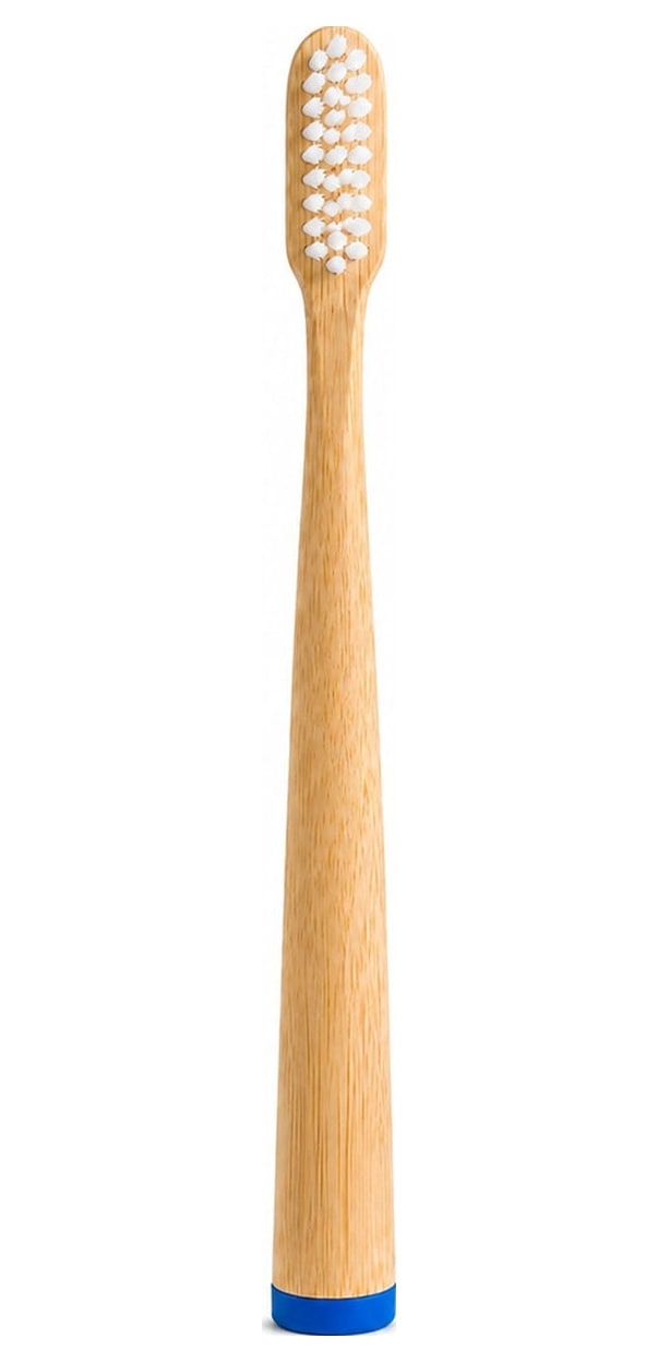 Ahşap - Bambu Mavi Sap - Ayaklı Diş Fırçası Bx40