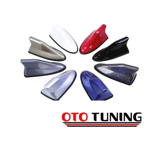 Ototuning Lüx Tip Balina Shark Anten Köpek Balığı Silikon Taban Balık Sırtı