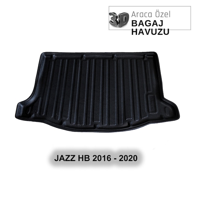 Honda Jazz Hb 2016 - 2020 Araca Özel 3d Bagaj Havuzu