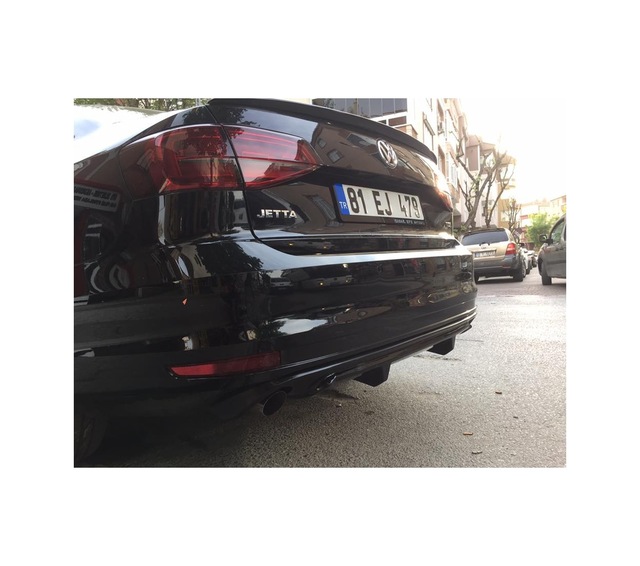 Jetta 2016 Makyajlı Difüzör Difizör Parlak Siyah