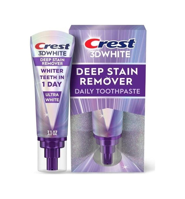 Crest Deep Stain Remover Ultra White Daily Toothpaste 87 Gr