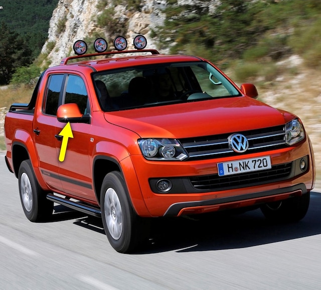 VW Amarok 2010-2022 Sağ Dikiz Ayna Alt Plastik Kapağı 2H0857604D
