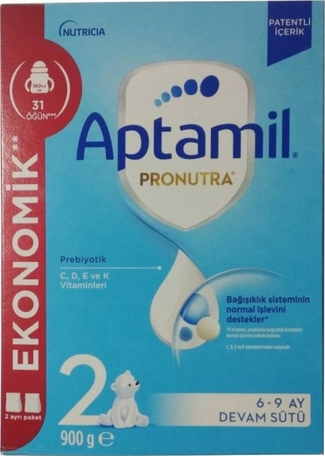 Aptamil Pronutra 2 Devam Sütü 900 Gr