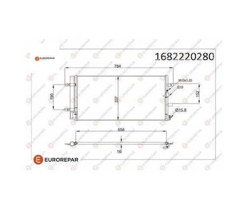Erp Klima Radyatörü Audı A5 A6 A4 A7 Q5 Eurorepar 1682220280