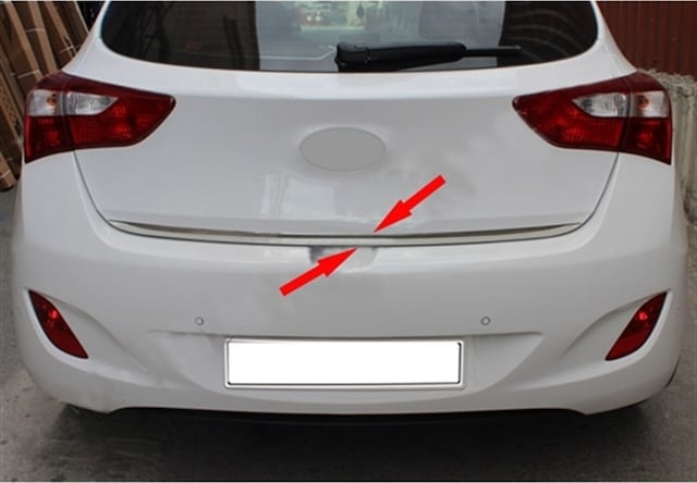 Hyundai İ30 Krom Bagaj Alt Çıta 2012-2017 Paslanmaz Çelik N11.5759