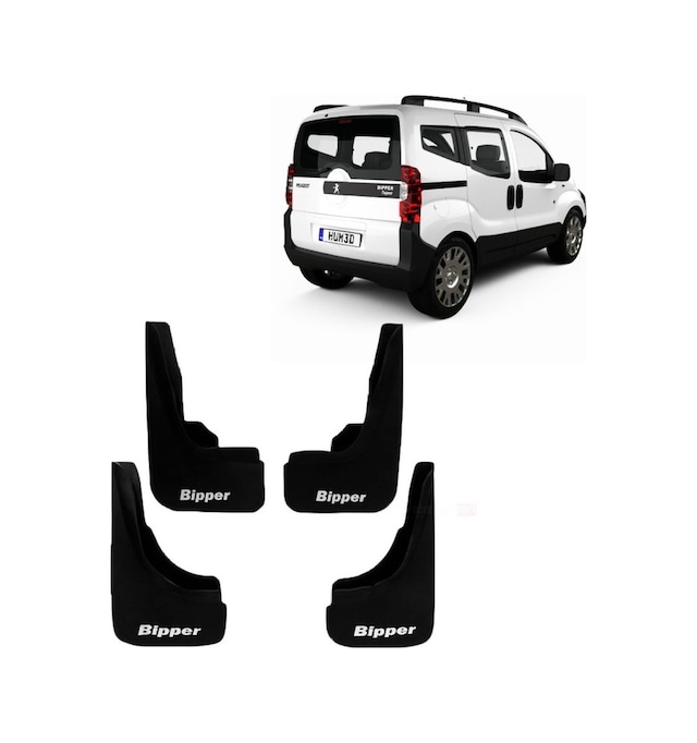 Peugeot Bipper Paçalık Tozluk Çamurluk Ön Arka 4'lü Set