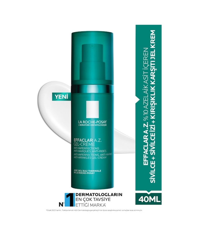 Effaclar A.z. %10 Azelaik Asit İçeren Sivilce & Sivilce İzi &   Jel Krem 40ml