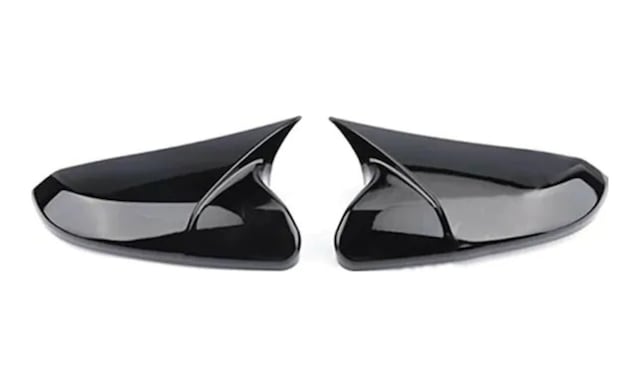 Honda Civic Aksesuar Fe1 2022 Uyumlu Ithal Parlak Siyah Piano Black Batman Yarasa Ayna Kapağı