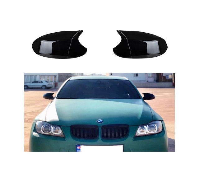 Bmw Tuning E90 2005-2009 Makyajsız Direk Tak Batman Ayna Kapağı