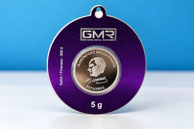 5 Gram Yatırımlık Gümüş