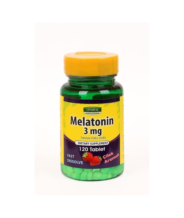 Vitapol 3 Mg 120 Tablet Fast Dissolve Çilek Aromalı