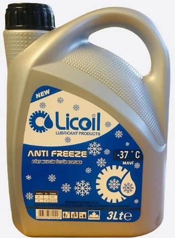 Licoil Antifriz Kırmızı 3 Lt - 3Kg-15Kg-16Kg Mevcut