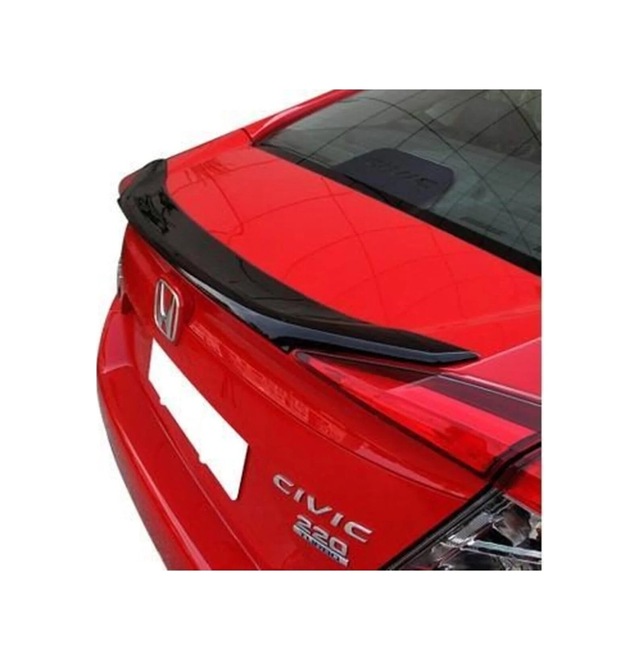 Honda Civic Fc5 Uyumlu Araca Özel Piano Black Ithal Boyalı Spoiler