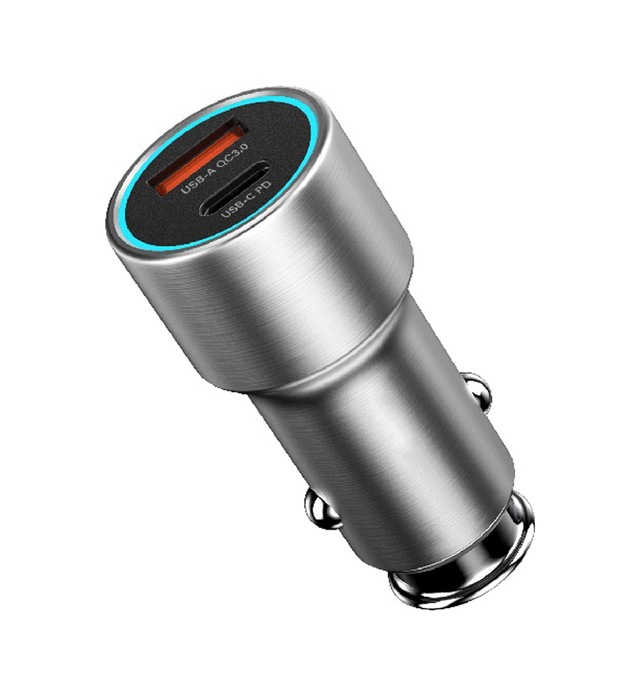 Forzacase FC165 Araç Çakmaklık Type-C Ve Usb Giriş Hızlı Şarj Aleti