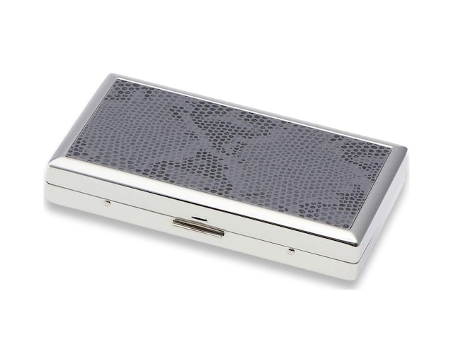 Pearl Japan Erika Metal Uzun Sigara Tabakası Krom Snake 12li Krom