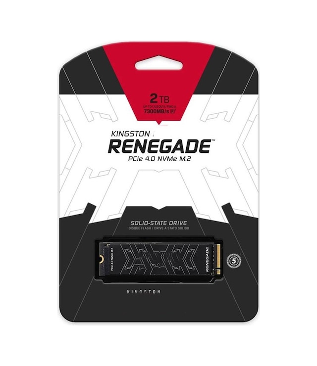 Kingston Renegade 2TB NVMe M.2 2280 Okuma 7300 MB/s Yazma 7000 MB/s