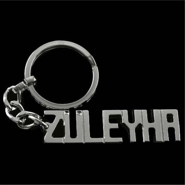 Züleyha - 414 - - Spt-gld - İsimli Anahtarlık Çok Renkli