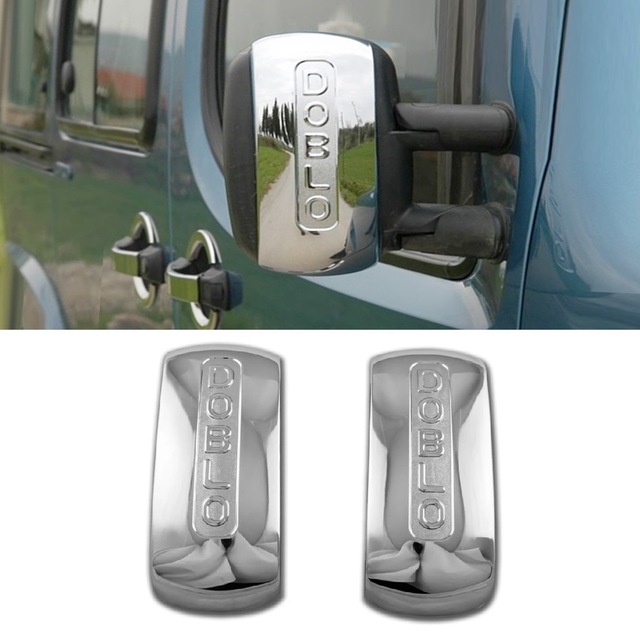 Fiat Doblo Abs Krom Ayna Kapağı 2 Parça 2000-2010 Arası