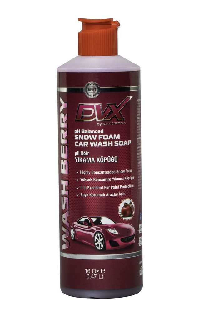 Dvx Wash Berry Ph Nötr Oto Şampuanı 16 Oz 473 Ml. N11.547