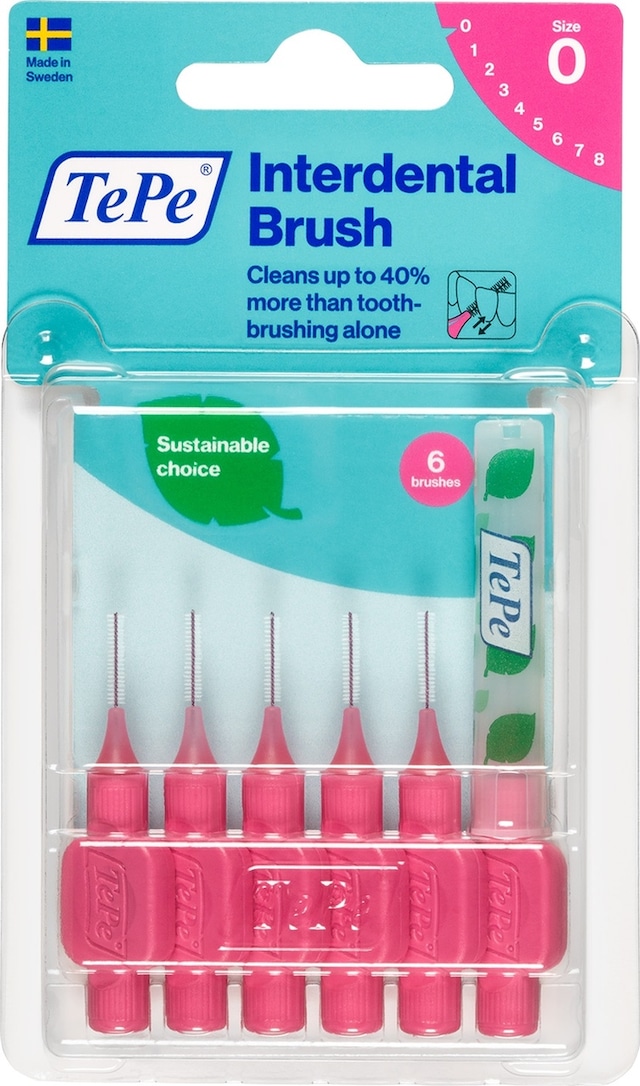 Tepe Interdental Arayüz Fırçası 6'lı 0.4 MM
