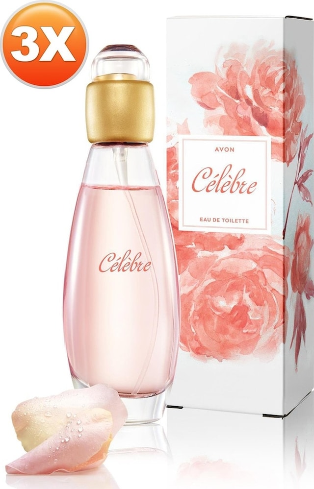 Avon Celebre Kadın Parfüm EDT 3 x 50 ML