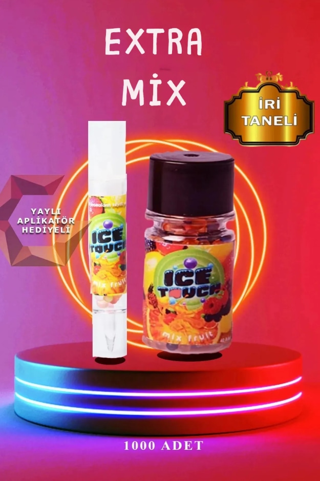 İce Touch Mentol Topu Extra İri Mix 1000'li + Aplikatör