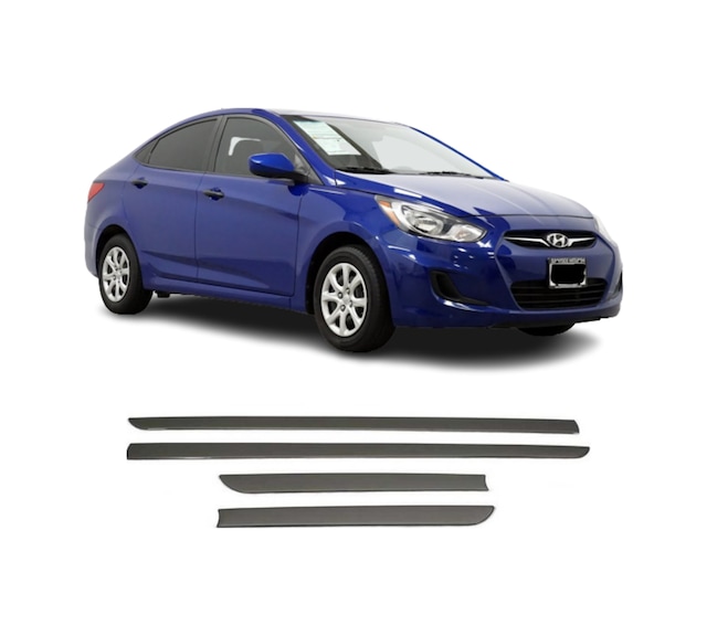 Agtuning Hyundai Accent Blue Krom Yan Kapı Çıtası 2011 ve Üzeri Paslanmaz