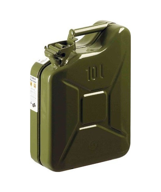 Gelg 10 Lt Metal Benzin Bidonu Polonya Malı