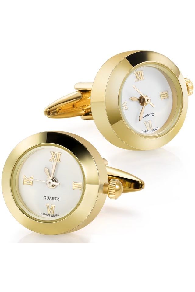 Omark Cotton Gold Suisse Watch Kol Düğmesi Altın
