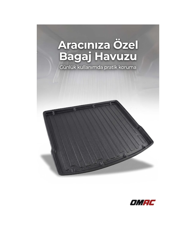 Lexus Lbx Hybrit 2024+ Uyumlu Araca Özel Kauçuk Tpe Bagaj Havuzu Siyah