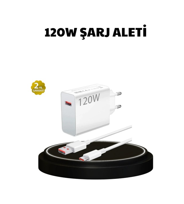 Ers 120w Ultra Hızlı Şarj Adaptörü Usb-c Destekli Güçlü Şarj Teknolojisi