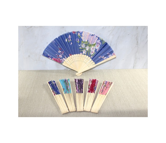 3 Adet Ahşap Yelpaze El Yelpazesi, Hand Fan, Wooden Fan, 21 X 36 Cm