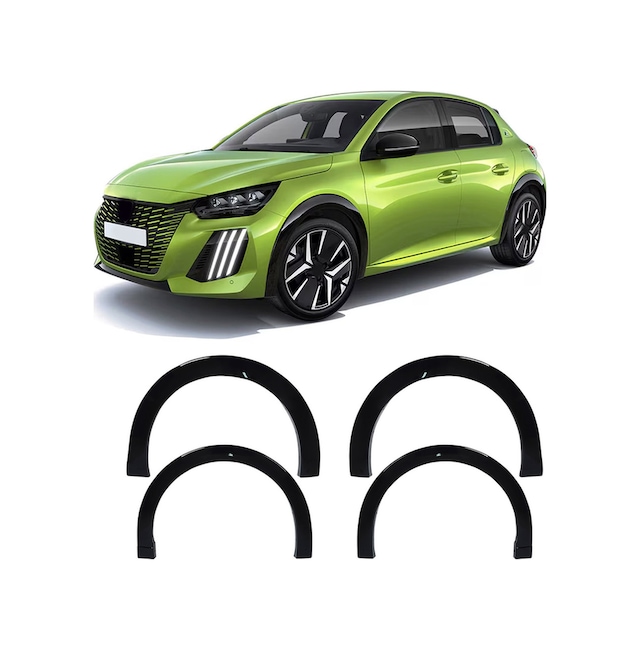 Peugeot 208 Uyumlu Abs Çamurluk Dodik 4 Parça