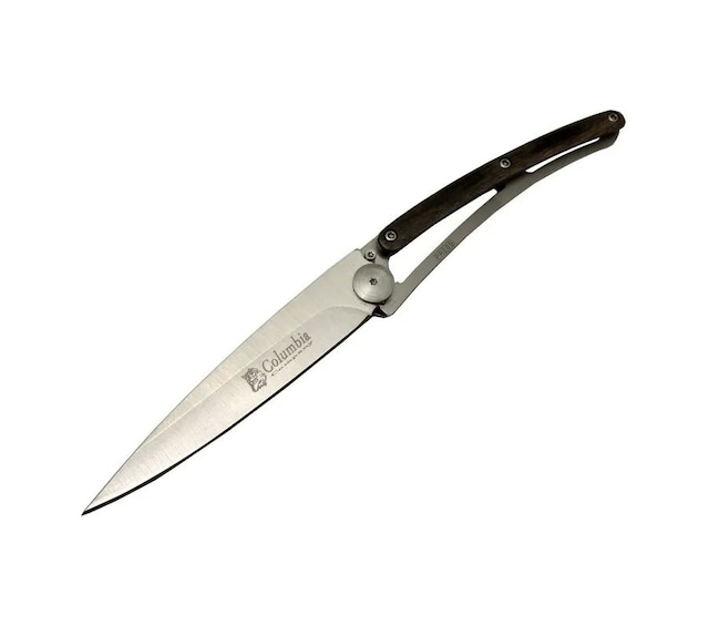 Columbia Ext 2990c Deejo Koyu Kahve Kamp Çakı 22,5cm- Manuel, Kemerlikli, Ultra Hafif